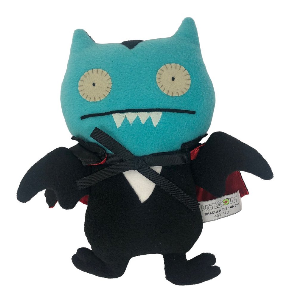 Ugly Dolls 10" Dracula Ice-Bat Stuffed Animal Plush Vampire Goth Halloween 2013